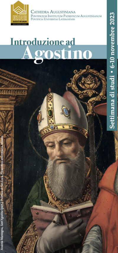 Cathedra Augustiniana 6-10 novembre 2023